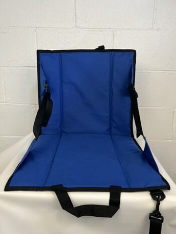Stadium Cushion, Blue w gold/white M - Image 2